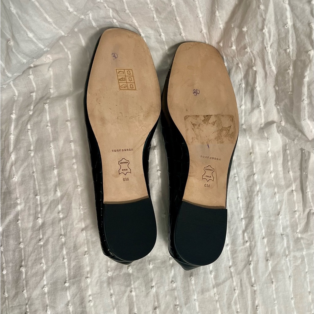 Tory Burch Charm Loafers‎ Size 6M Leather - Picture 6 of 7